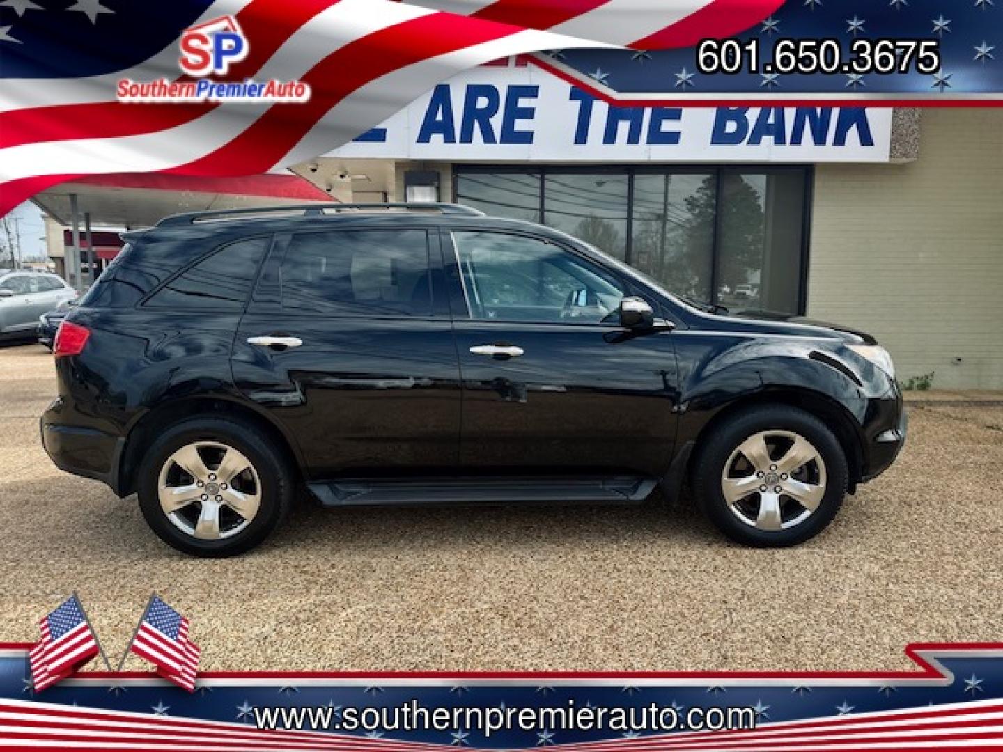 2009 BLACK ACURA MDX SPORT and ENTERTAI (2HNYD288X9H) , located at 922 W. Beacon St., Philadelphia, MS, 39350, (601) 650-3675, 32.770447, -89.127151 - Photo#6